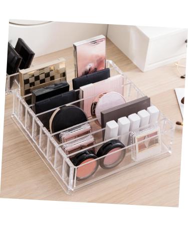 MAGICLULU 2pcs Cosmetic Storage Box Storage Drawers Plastic Eyeshadow Organizer Cosmetics Organizer Eye Shadow Transparentx2pcs 24x23x6.5cmx2pcs - Buy Online on GoSupps.com