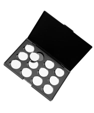12 Grid Pots Magnetic Eyeshadow Palette - Empty Aluminum Tin for Pigments | Perfect for Makeup Artists - Buy Online on GoSupps.com