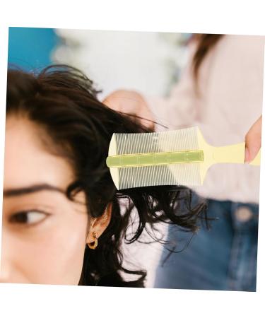 FOMIYES 6pi ces Peignes Anti-poux Plastique Double Face Dents Fines Pour Gar on Fille Adultes Chats Chiens Peigne D m lant Avec Manche Ergonomique Vert Noir - Buy Online on GoSupps.com