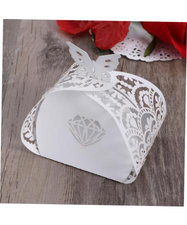 NUOBESTY 50pcs Boxes Baptism Favor Boxes Wedding Boxes Chocolate Boxes Candy Box Carton European Style - Buy Online on GoSupps.com