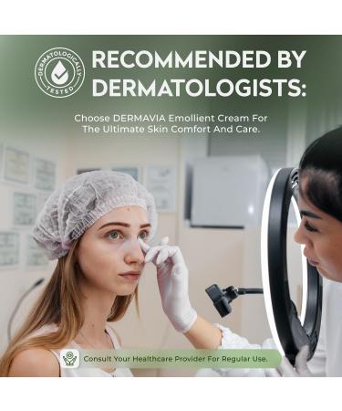 Emollient Cream for Dry Sensitive Skin | Moisturizer with Shea Butter & Squalane | Eczema Relief - 100 ml - Buy Online on GoSupps.com