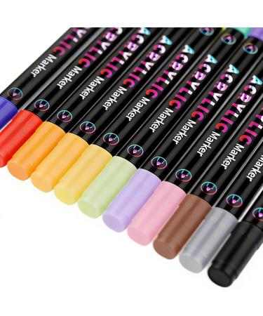 Marqueurs Vernis Ongles 12 Pi ces Double Pointe D corations Manucure Stylos Dessin Ongles Pour Usage Maison Int rieur Voyage Ext rieur Dortoir Scolaire - Buy Online on GoSupps.com