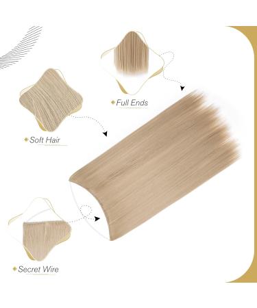 Elailite Synthetic Hair Part Extensions - 50cm #24 Medium Blonde | 90g Smooth Tresse for International Shipping - Buy Online on GoSupps.com