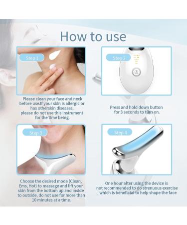 RD Beauty Neck & Face Wrinkle Removal Tool - Double Chin Reduction Massager (Black) - Buy Online on GoSupps.com