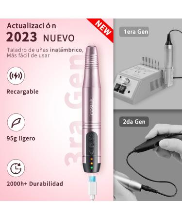 Beavorty Nail Drill Nail Shaper Electric Nail File Automatic Nail File Manicure Kit For Women Nail Salon Supplies Nail Tools For Manicure built-in aluminum alloy - Buy Online on GoSupps.com
