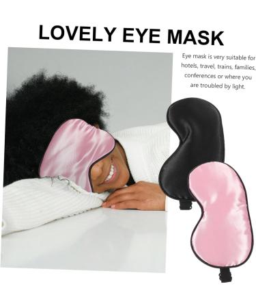 2 pi ces de Sommeil Imitation Soie Occultant pour Yeux pour Voyage Maison - Buy Online on GoSupps.com