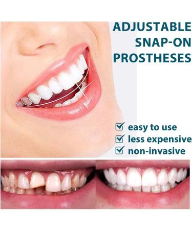 2 Pairs Temporarily Adjustable Nature and Comfortable for Men and Women Regain Confidence Smile - Buy Online on GoSupps.com