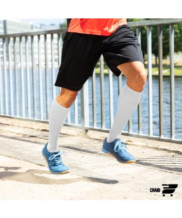 Buy 5 Pairs 3XL Graduated Compression Socks 15-20 mmHg | Best All-Day Support for Men & Women - International Shipping Available - Buy Online on GoSupps.com