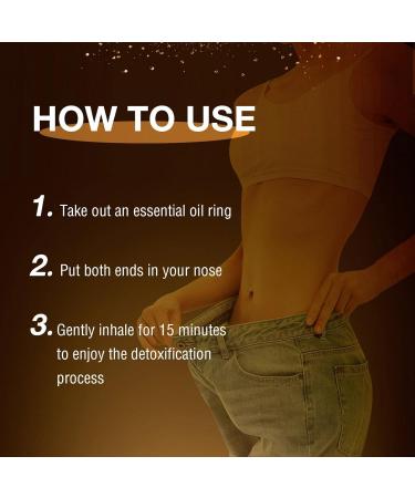 Halatua Essential Oil Nose Ring - 7-Piece Set for Weight Loss & Skin Tightening | Premium Essential Oil Inhalator for Men & Women - Buy Online on GoSupps.com