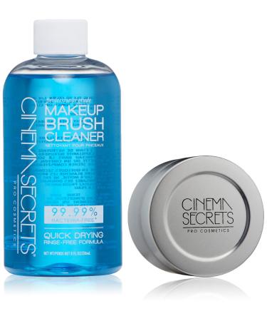 Cinema Secrets Pro Cosmetics Professional Makeup Brush Cleaner Pro Starter kit 8fl oz + tin