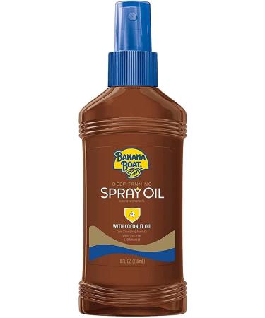 Banana Boat Dark Tanning Oil Spray SPF 4 8 oz - Buy Online on GoSupps.com