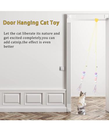 selcouth yyds Interactive Cat Toys for Indoor Cats Adult Door Hanging Cat Toy for On Doorcase Doorknob Window(2Pcs) - Buy Online on GoSupps.com