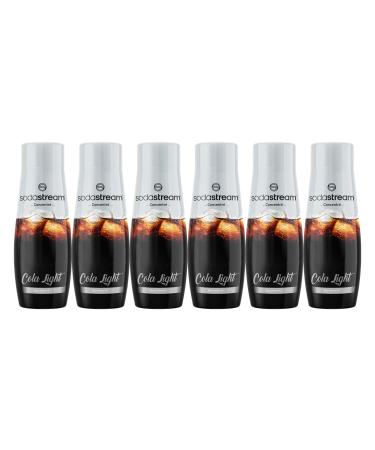 sodastream Cola Light Concentrate for Sparkling Water and Soda Machine | Prepare up to 9 litres of Cola in Seconds, 440ml (Pack of 6)