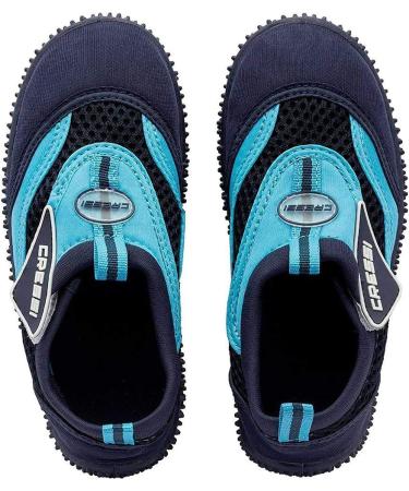 Cressi Children's Coral Jr Bathing Shoes - Multicolor Blue Light Blue (33 EU) | International Shipping Available - Buy Online on GoSupps.com