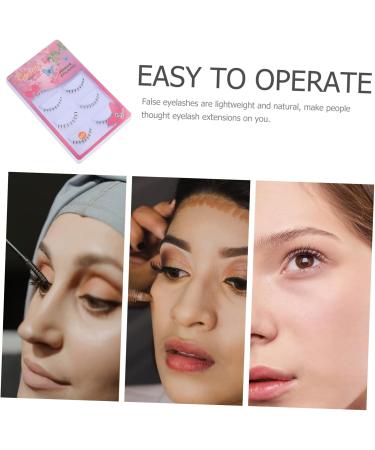 MAGICLULU Bottom Lashes Strip 20 Pairs Lower Eyelashes Natural Lashes Fake Eyelashes Fake Lashes False Eyelashes False Lower Lashes Natural Eyelashes Bottom Lashes Fiber Transparent Stem - Buy Online on GoSupps.com