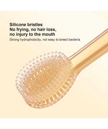 Toddler Toothbrush Silicone Infant Toothbrush Soft for 0-3 Years Old - Buy Online on GoSupps.com