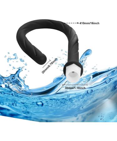 Shower Enema Douche Nozzles for Men & Women - Comfortable Silicone 4 Holes Water Spray Reusable Enema Attachment - Buy Online on GoSupps.com