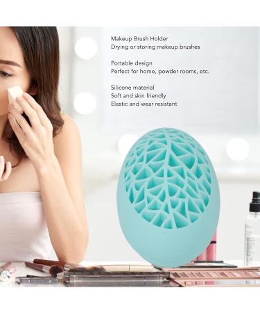 FQQWEE 2 in 1 Cosmetic Brush Drying Rack & Cleaning Mat - Soft Silicone Makeup Brush Holder for Efficient Drying & Cleaning | Shop Internationally - Buy Online on GoSupps.com