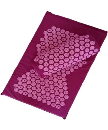 Dunlap Blue Massage Pillow & Cushion - Acupressure Yoga Mat for Bodyache Relief | Acupuncture Massage - Buy Online on GoSupps.com