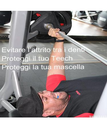 Powerlifting Mouthguard for Sports & Fitness | 2 Pack Black - Perfect for Weightlifting Bodybuilding & Competition - Buy Online on GoSupps.com