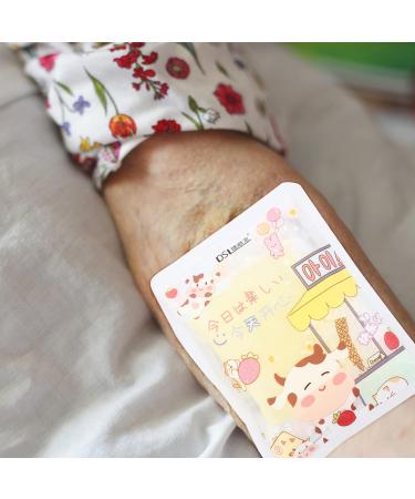 Healifty 6pcs Kids Portable Ice Pack - Cartoon Cow Animal Cooler Pack for Kids, Teething, Headache - Cold Pack for Children - Buy Online on GoSupps.com