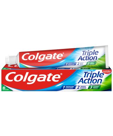 Triple action anti-cavity toothpaste azione sbiancante e antimacchie in gel 75 ml