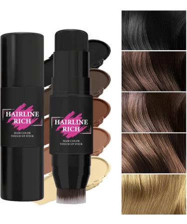  Qutalmi Women's Hair Root Powder Natural Water-Resistant Hair Dye Stick | Face Contour Cream for Thinning Hair Men and Women Daily Use Travel - Buy Online on GoSupps.com