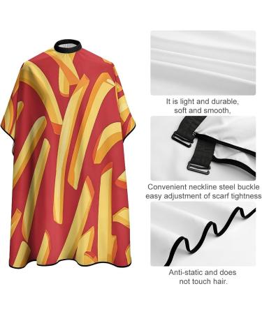 Professional Haircut Cape for Kids - Cute French Fries Design Barber Apron for Boys & Girls - Buy Online on GoSupps.com