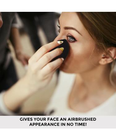 ForPro Expert Beauty Sponge Blender - Premium Latex-Free Makeup Sponge, 100% Vegan & Cruelty-Free - Black - Buy Online on GoSupps.com