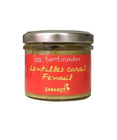 Sabarot - Coral Lentils Spread/Fennel 110g