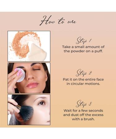 Insight HD Translucent Face Powder |Make Up Setting Powder |Provides Long-lasting Coverage |Reduces Shine|Loose Powder (IVORY) - Buy Online on GoSupps.com