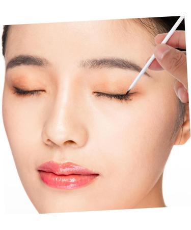 OHPHCALL 100pcs Disposable Eyeliner Brush Precise Eyeliner Brush Gel Eyeliner Brush Eyeliner 9x6.5cm White - Buy Online on GoSupps.com