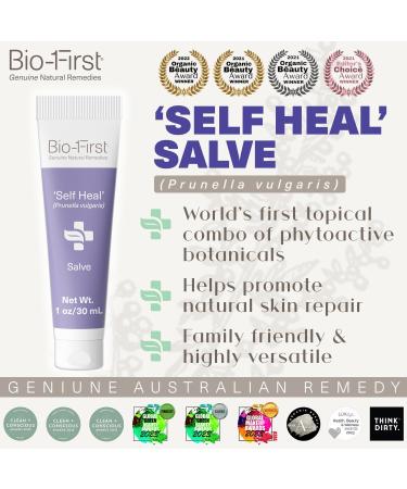 Self Heal Salve - Natural First Aid for Wounds Burns Cuts & Bug Bites | Aloe Vera | Non-Toxic Vegan Gluten-Free | 30 ml - Buy Online on GoSupps.com