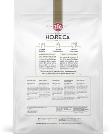 ZIG HORECA Deluxe Snack Mix of Exotic Fruits - Pineapple Papaya Coconut Mango Pomelo Grapes Banana Chips 1 kg - Buy Online on GoSupps.com