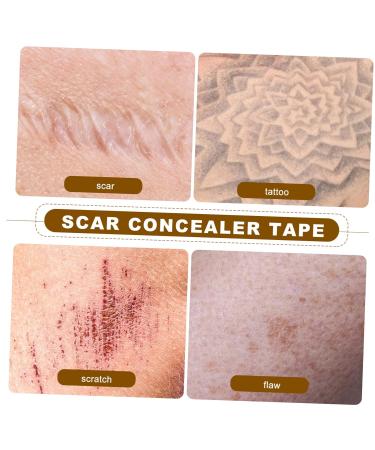 Silicone Scar Strips 14x10cm - Breathable, Thin, Ultra Concealing Tape for Burns, Stretch Marks, Surgeries - Light Skin Tone - Buy Online on GoSupps.com