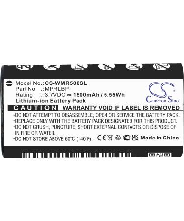 Replacement Battery for Wisycom MPRLBP MPR30 MPR30-ENG MPR50 MPR50-IEM - International Shipping Available - Buy Online on GoSupps.com