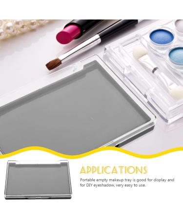 Baluue Palette Magn tique Vide pour Fards Paupi res Plastique Solide 1 Unit Couvercle Transparent Plateau de Maquillage Personnalisable pour Mallette Maquillage et Rangement - Buy Online on GoSupps.com