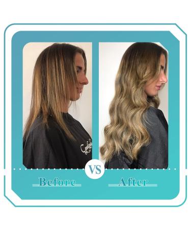 FSHINE Tape in Real Hair Extensions - 35cm 50g Balayage Dark Brown & Medium Blonde - Invisible Remy Hair Extensions #3/8/2 - Buy Online on GoSupps.com