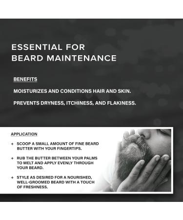 Buy Beard Butter for Men - Shea Butter Jojoba Oil Sea Minerals | Moisture Softness Control & Sundance-Citrus Scent - 2 oz - Buy Online on GoSupps.com