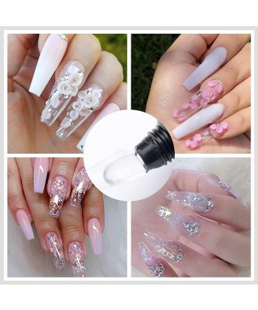 Morovan Poly Gel Nail Builder - 60ml Clear Nail Extension Gel for Trendy DIY Nail Art at Home - Buy Online on GoSupps.com
