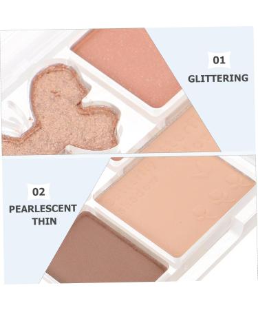 Gogogmee Eyeshadow Palettes Plastic Pink Glitter Makeup Glitter Eyeshadow Eyeshadow Glitter - Buy Online on GoSupps.com
