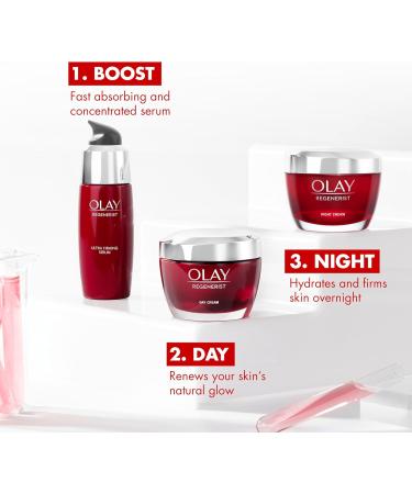 Olay Regenerist Whip Light as Air Anti-Ageing Moisturiser for Firmer Skin with Hyaluronic Acid 50 ml Olay Regenerist Whip Day Cream - Buy Online on GoSupps.com