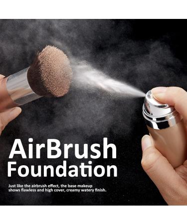 Ownest Beauty KYDA AirBrush Foundation Spray Silky Mist Makeup for Flawless Nude Finish - Cruelty-free, Moisturizing Formula - Buy Online on GoSupps.com