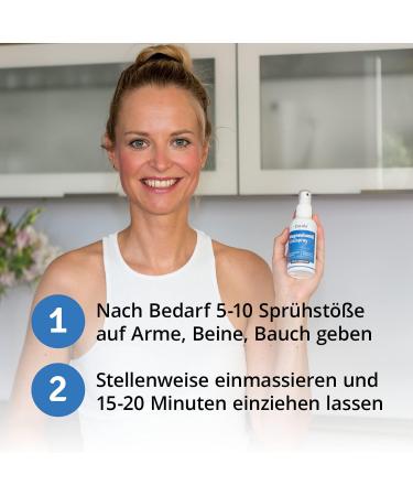 Magnesium Oil Vital Spray & Epsom Salt Bath Set - Transdermal Magnesium for Optimal Relaxation - Buy Online on GoSupps.com