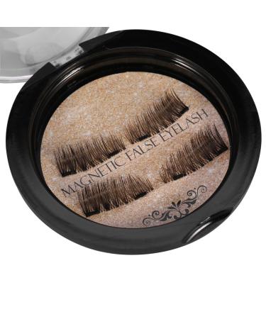 4PCs/box magnetic false eyelashes natural anti -allergic reusable eyelashes Easy to use reusable extension made of ultra -thin fibers for a natural (#2)