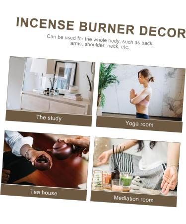 Lurrose Moxibustion Box - Moxa Burner for Household Use | Air Purified Moxa Sticks Holder | Heal with Copper & Golden Rod Holder (8x5.7cm) - Buy Online on GoSupps.com