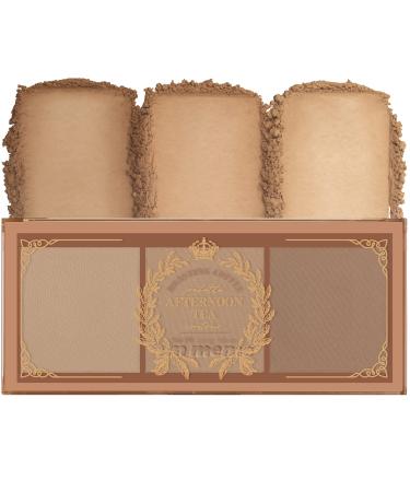 I'm Meme Palette - Afternoon Tea Contour | Buildable Coverage, 3 Shades, Light to Medium, Roasting Coffee, 0.4 Oz