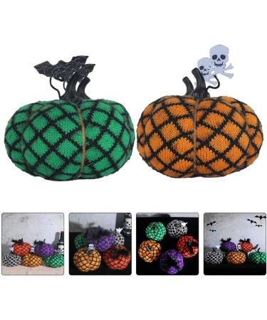 NOLITOY 2pcs Children's Halloween Pumpkin Toy Kids Toys Halloween Decor Kid Toys Home Decor Halloween Toys Couch Pillows Sofa Pumpkin Toy Simulation Stuffed Pumpkin Polyester Props Soft Assorted Color 17X17x14CM - Buy Online on GoSupps.com