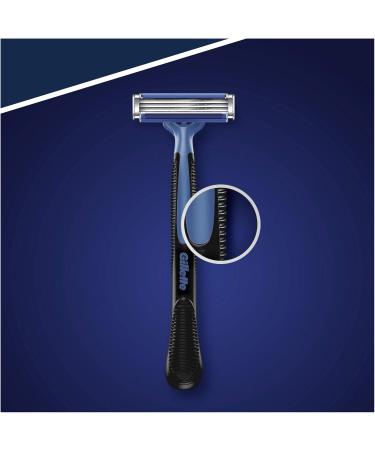 Gillette Blue 3 Smooth Disposable Razors for Men - 8 Pack | Worldwide Shipping Available - Buy Online on GoSupps.com