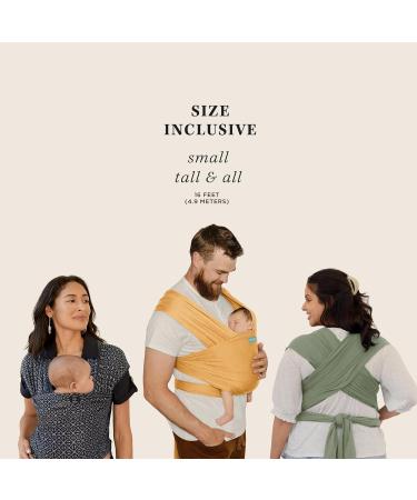 MOBY Mosaic Classic Baby Wrap Carrier - 100% Cotton, Breathable & Stretchy - Buy Online on GoSupps.com